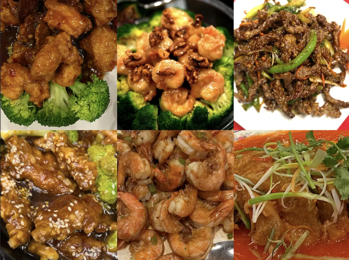 American Chinese dishes